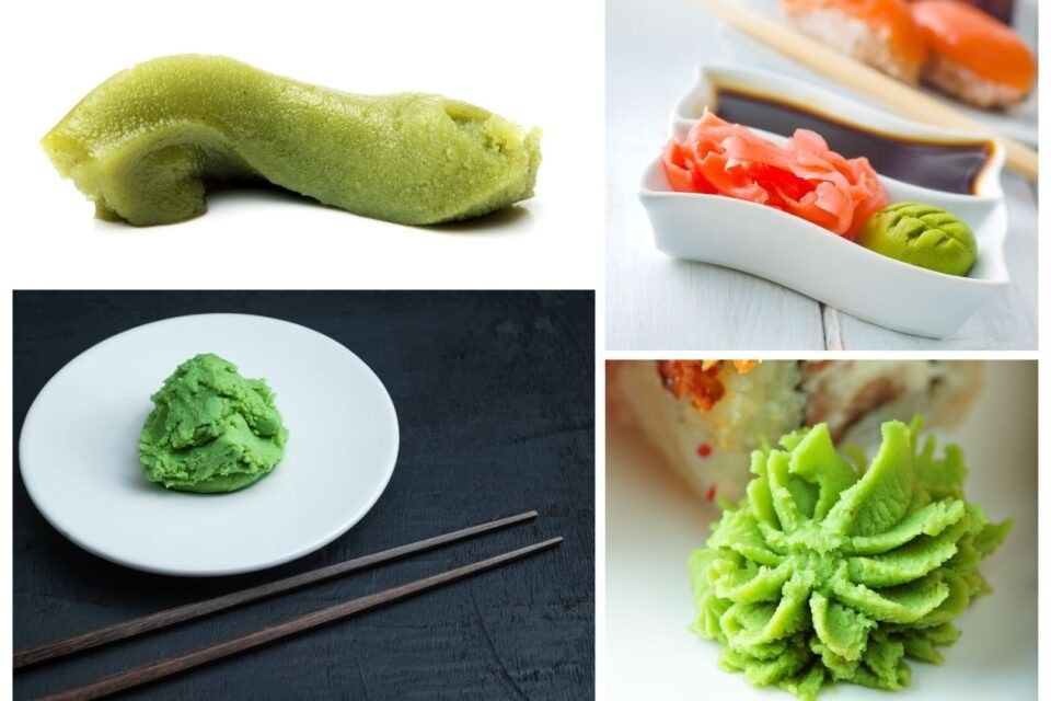 80-100 메쉬 순수 와사비 파우더 녹색 자연색 매운 맛