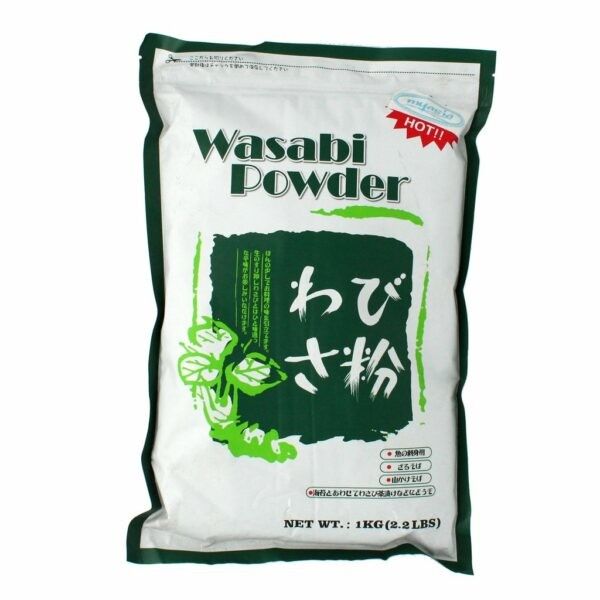 프리미엄 1kg 가구 당 와사비 파우더 A등급 푸른색 와사비 파우더