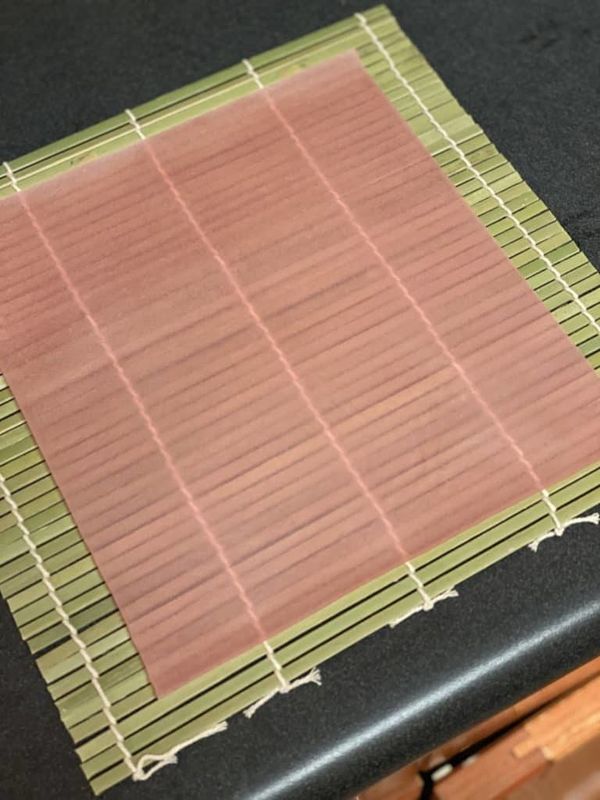천연 마메노리 시트 20 시트 노란색 오렌지 분홍 녹색 색상 도매