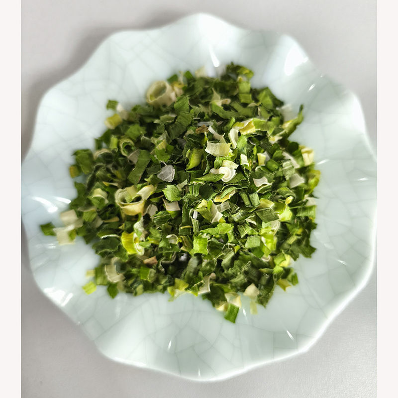 탈수 채소 대량 공중 건조 치브 롤 3*3mm 5*5mm 자연 색상과 맛