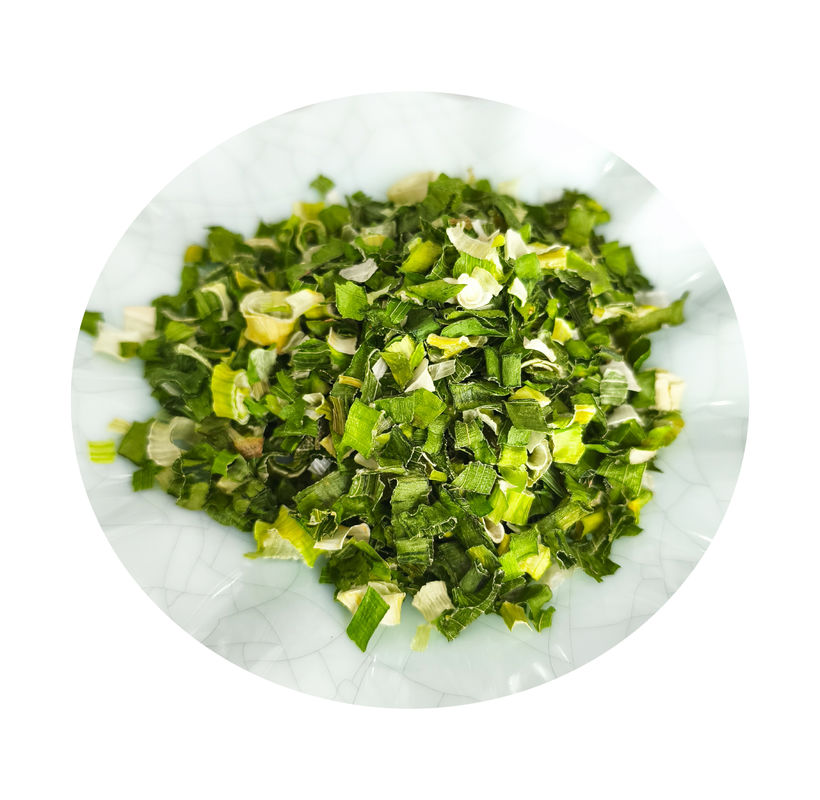 탈수 채소 대량 공중 건조 치브 롤 3*3mm 5*5mm 자연 색상과 맛
