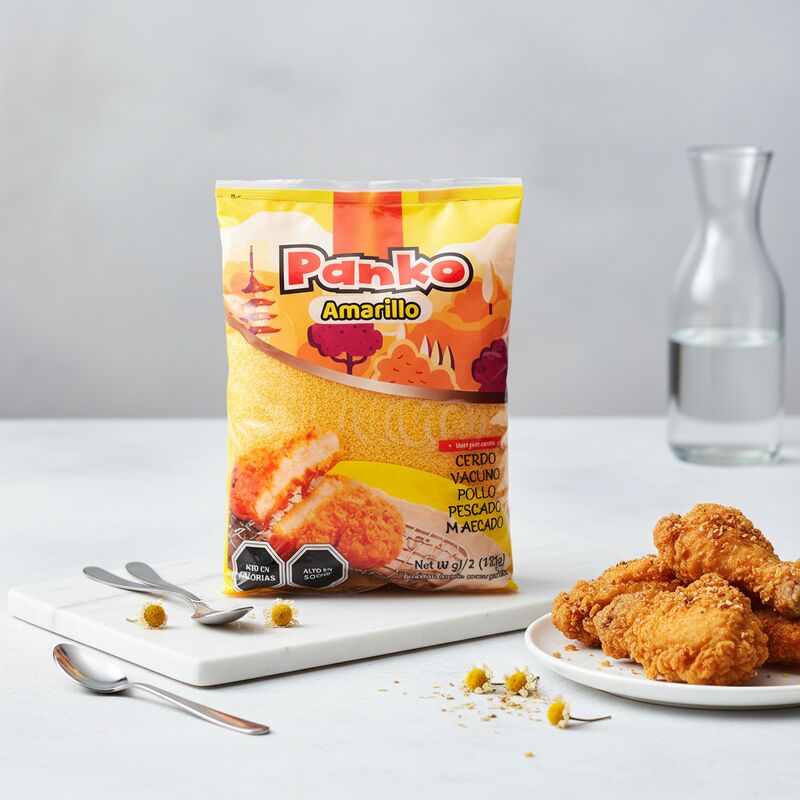 24개월 유통기한의 할랄 인증 건조 빵가루 (2-12mm 크기) - 바삭한 코팅용