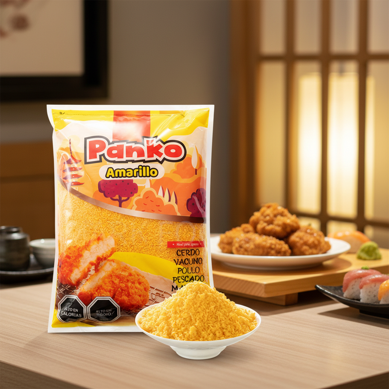 Wholesale Panko Bread Crumbs with 24 Months Shelf Life HALAL HACCP Certified and 2-12mm Granule Size for Crispy Coating
