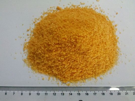 5mm 바늘 모양 노란색 판코 빵 덩어리 HACCP 인증을 받은 새우나 닭고기를 튀기기 위해