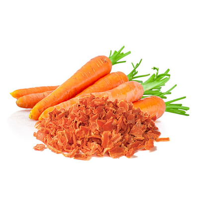 단백질 1g 건조한 당근 칩 150mg 나트륨과 함께 건강하고 맛있는 간식