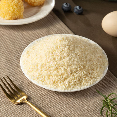 금색과 흰색 얇은 빵 조각 흰색 노란색 판코 빵 조각 튀김 HALAL HACCP 인증