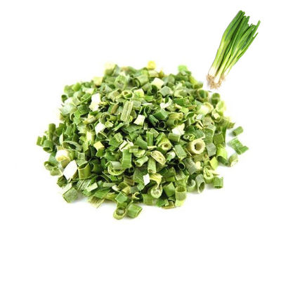 탈수 채소 대량 공기에 건조 된 치브 롤 3*3mm 5*5mm 자연 색상 맛 첨가물 없이 최대 7% 습도 카튼 포장품 고품질