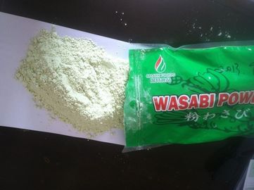 녹색 양고추냉이 초밥 음식 순수한 Wasabi 분말